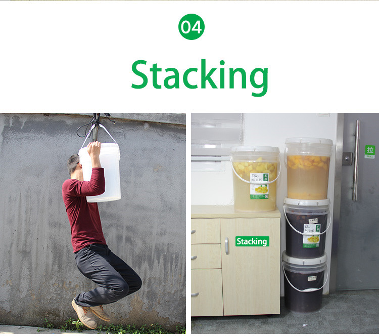 Eco-Friendly 5L Capacity Brewery Equipment Wine Barrels Plastic Enzyme Bucket Beer Keg With Tap