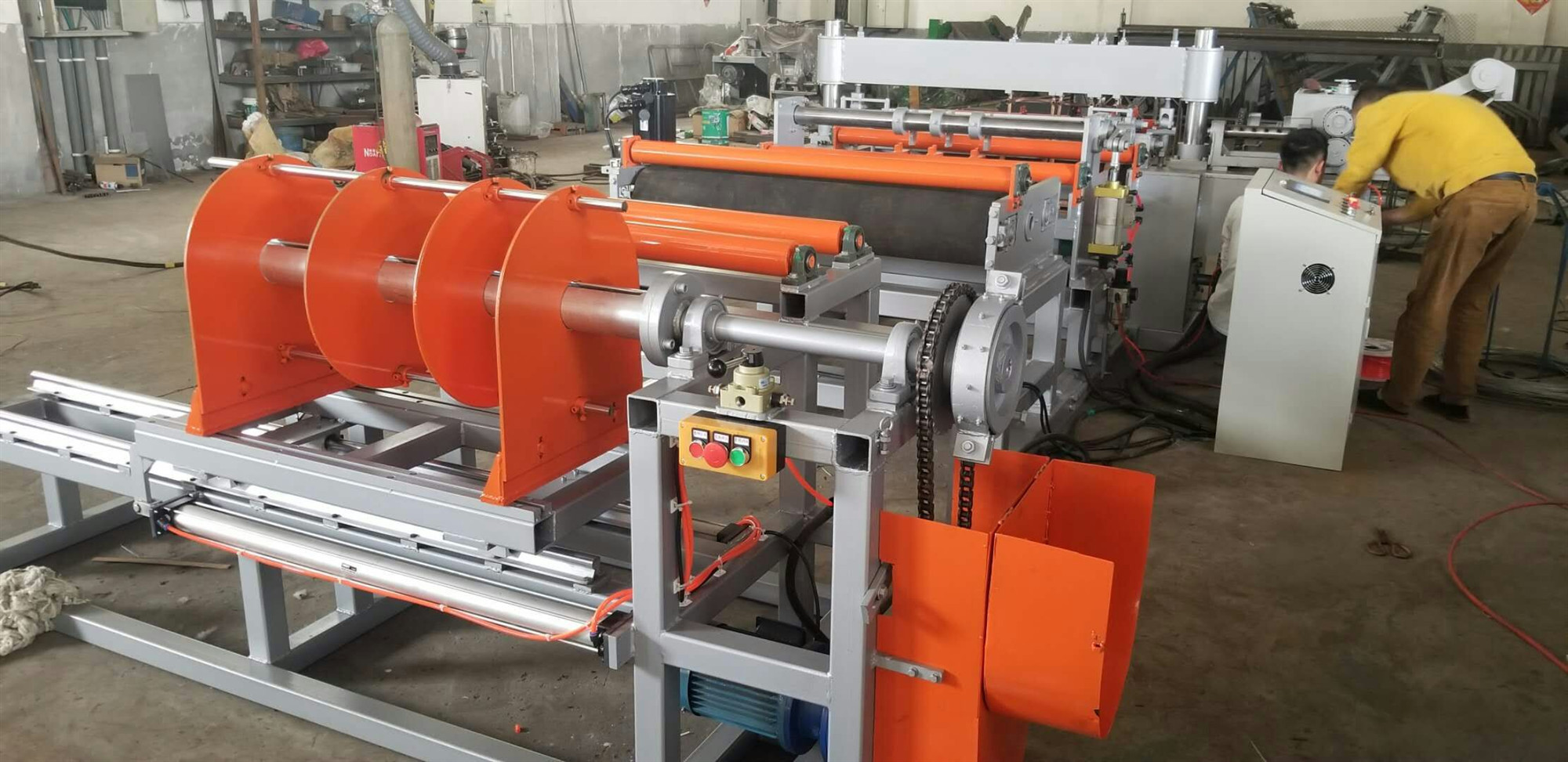 1.6mm-2.5mm full automatic Brick Force Wire Mesh Welding Machine for South Afria