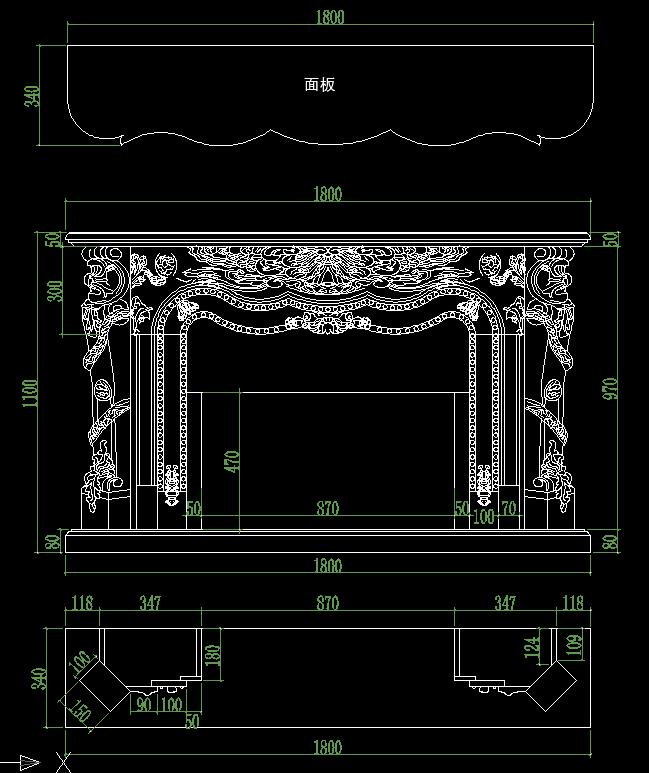Customized Design Solid Marble Fireplace Surround Flame Resistance