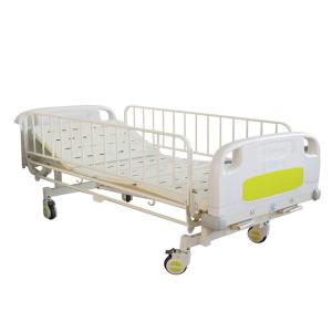 China 2 Function ISO9001 Rest Lifting Manual Crank Hospital Bed wholesale