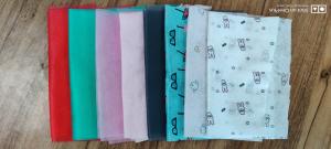 China colorful nonwoven fabric for face mask pink/green/red/BLACK/GREY wholesale