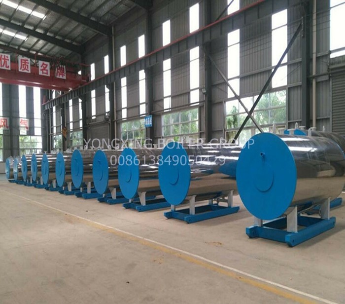 Safety Gas Fired Hot Water Boiler Heating Systems 350kw Stable Performance