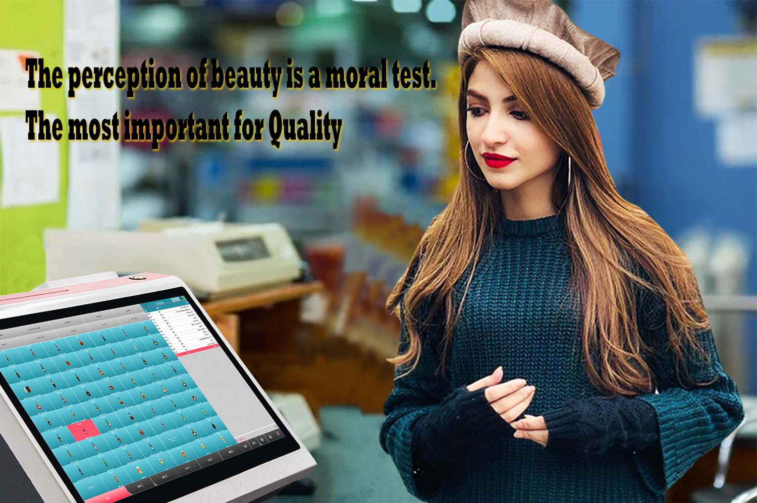 Prices Touch Screen POS Terminal for Restaurant on Android/Win Operation System