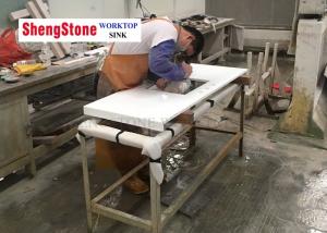 China Super White Nano Crystallized Glass Countertops For Medical Institution Countertop wholesale