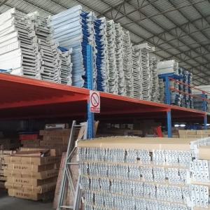 China 7000kg Mezzanine Steel Structure Rack Logistics Mezzanine Floor Platform wholesale