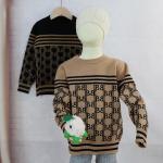 Custom Soft Kids Top For Winter Warm Baby Knitted Sweater Cotton Kids Outfits