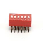 DA series 0.25a 50v red plastic right angle spdt dip switch 3 buyers