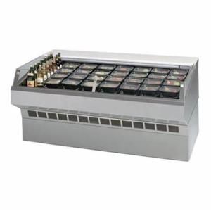 China 304 Stainless Steel Refrigerated Deli Case Excellent Cooling Performance wholesale