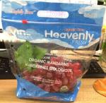Fresh Lettuce Salad Fruits Pouches BOPP Anti Fog Leafy Vegetables Packaging Bags