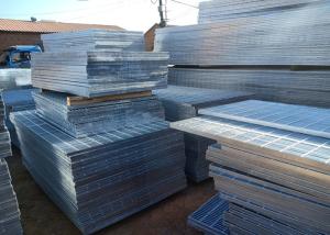 China Welding galvanized steel grating For Outdoor Floor And Trench Painted steel walkway grating wholesale