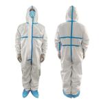 CE FDA certified Disposable Hospital Full-body Anti-Virus Coverall Safety