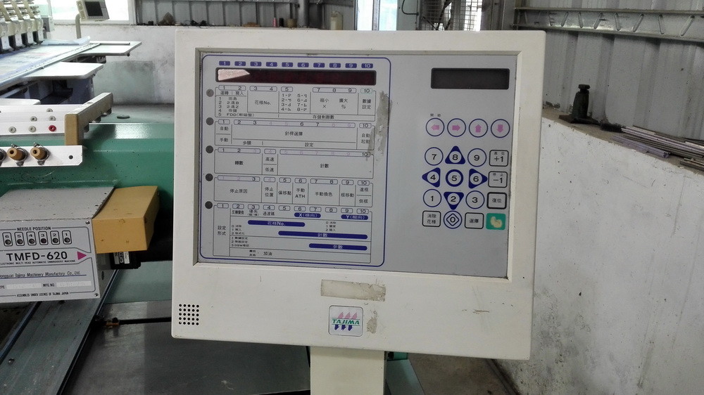 Multi Thread Used Tajima Embroidery Machine 380V 3 Phases TMFD-620