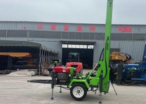 China 76mm Water Well Drilling Rig Power Diesel Engine 100-150 Meters Depth wholesale