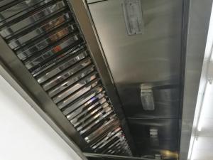 China Stainless Steel Square Exhaust Hood with Lighting European Style 2900*1150*600mm wholesale