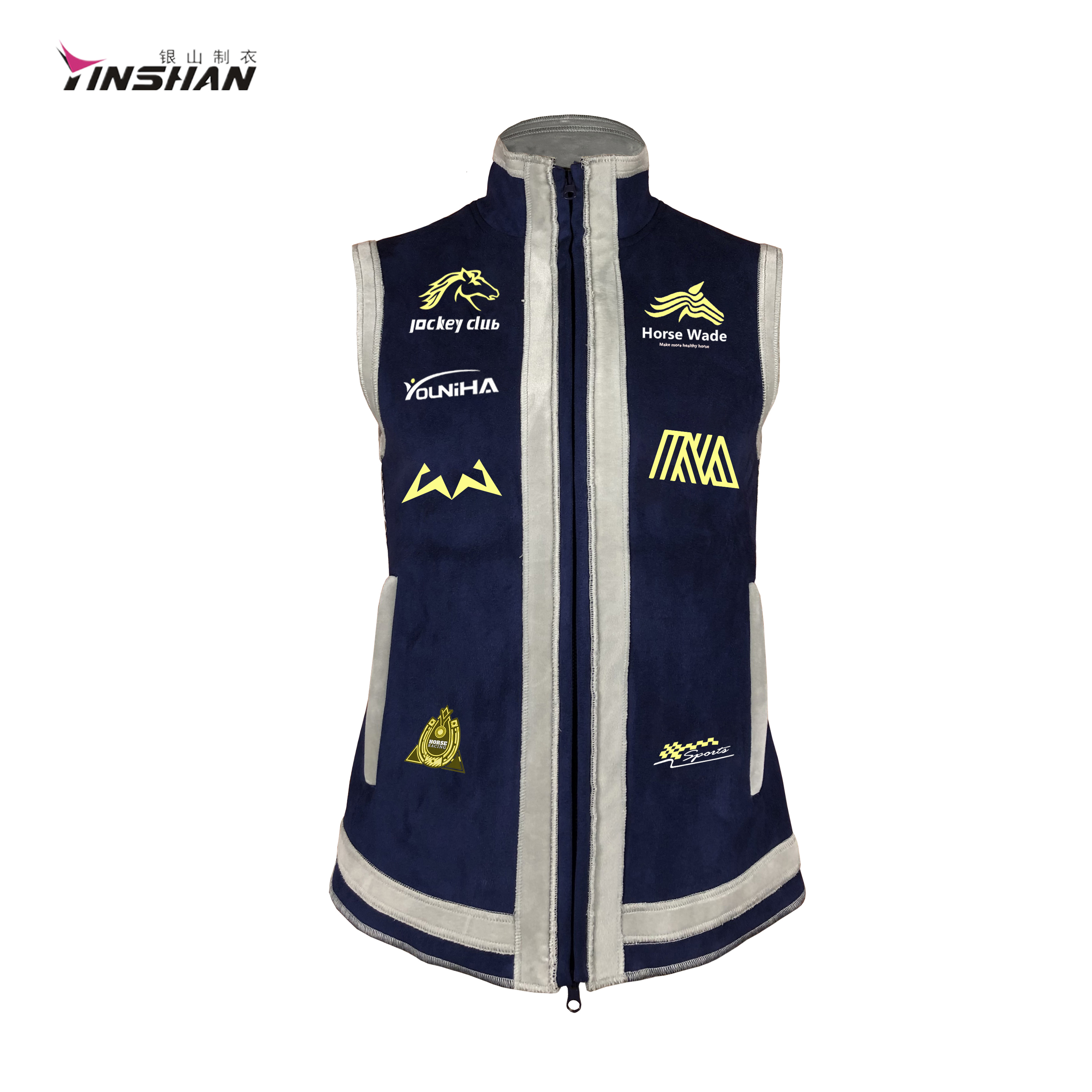 Poly/Cotton Conbimed Customised Cycling Downhill Jersey for S/M/L/XL Mountain Bikers