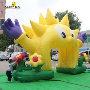 China Commercial Promotional Custom Inflatable Advertising Sunflower Inflatable Arch wholesale