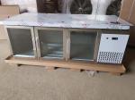 Horizontal Glass Door Stainless Steel Freezers R134A R290A