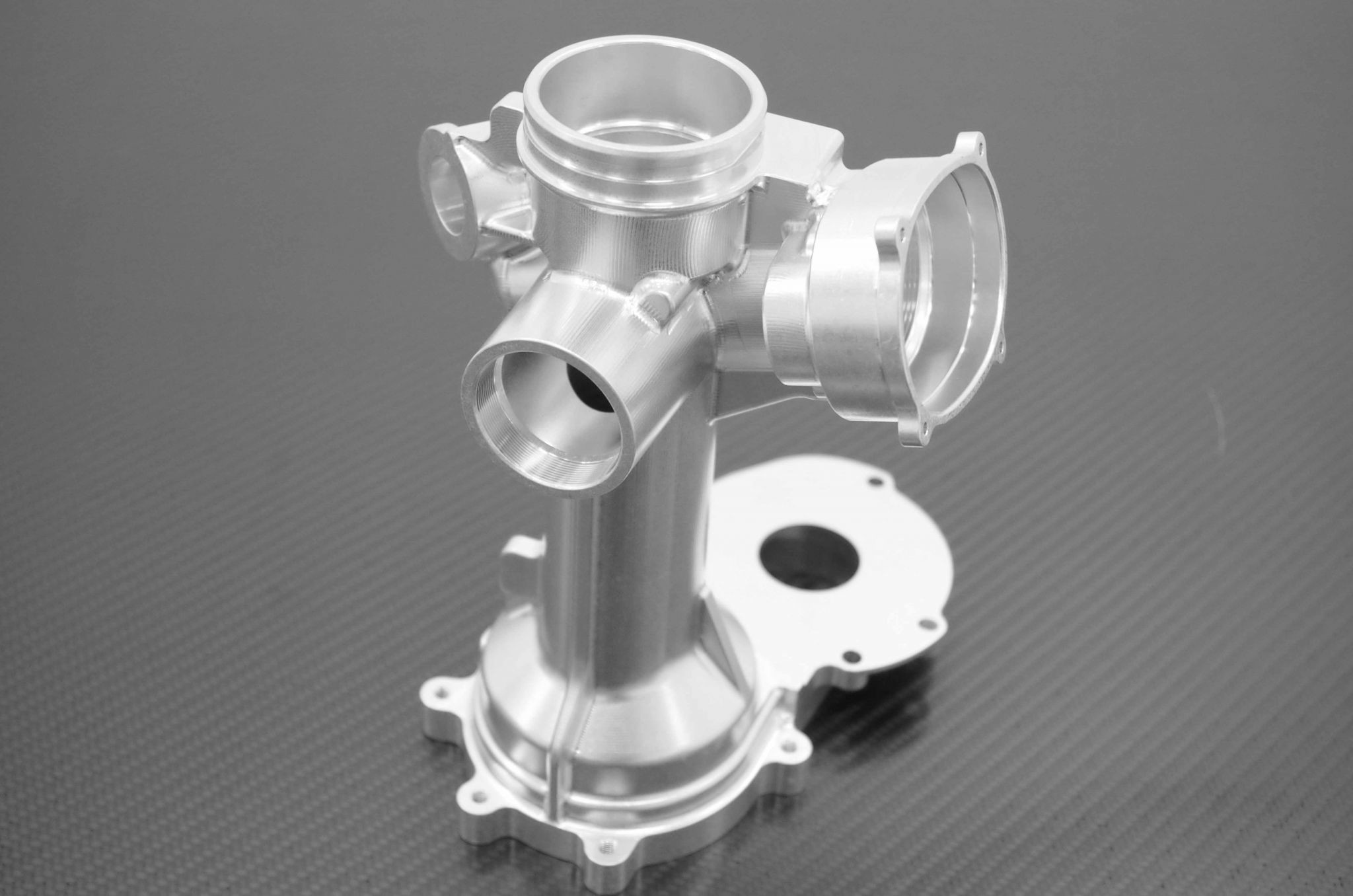 Carbon CNC Lathing Parts Prototyping Steel Acrylic Stamp Block
