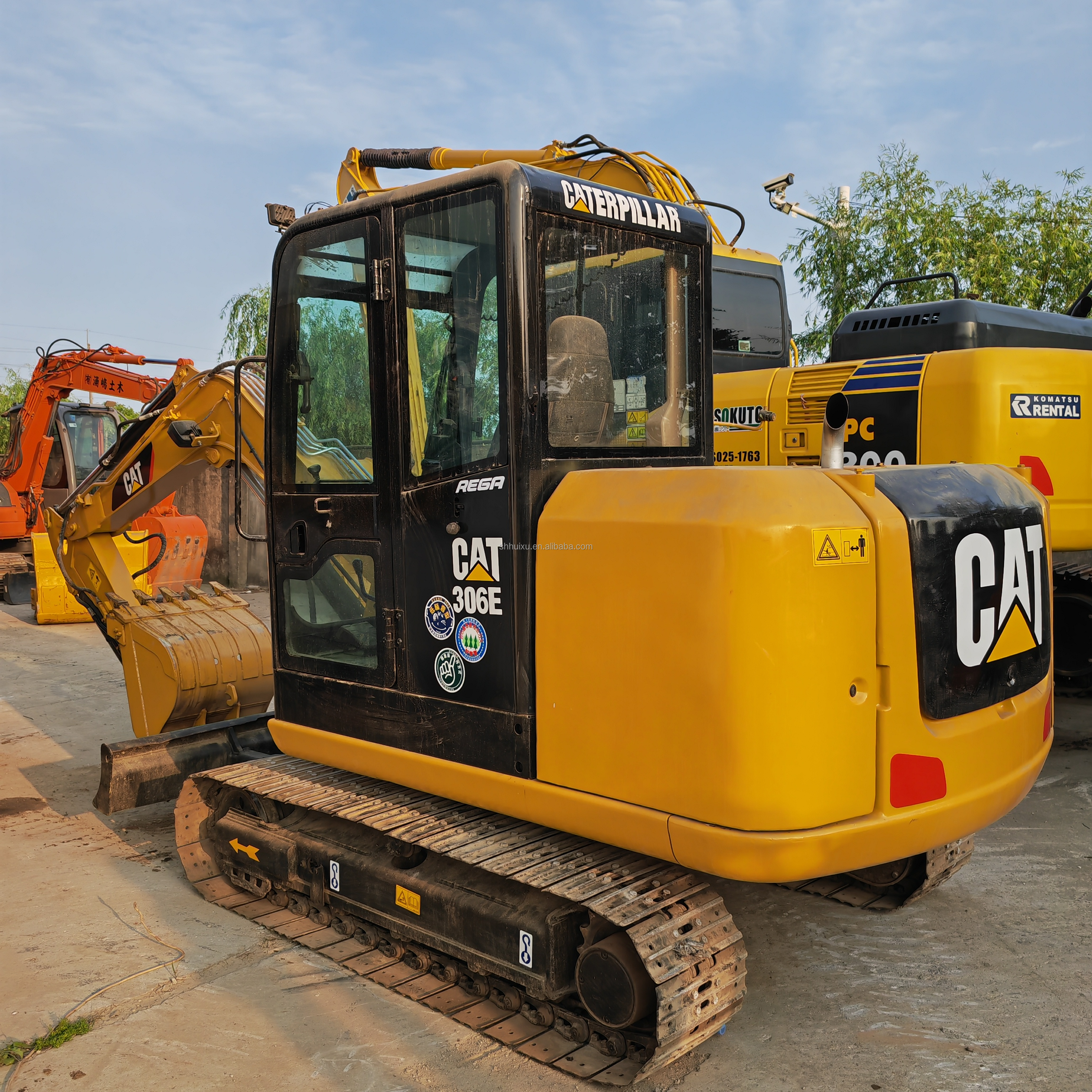 Original Japan CAT306E 305.5 308E 320D Used Mini excavator/ Have EPA certificate construction & building machinery