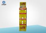 Colorful Printing Cardboard Display Shelves Professional For Baby Beverages