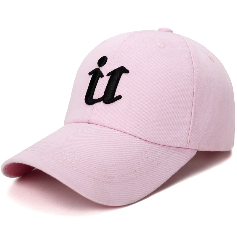 baseball caps and hats men 100% polyester piping running hat custom outdoor sports caps color:white&black size:adjust