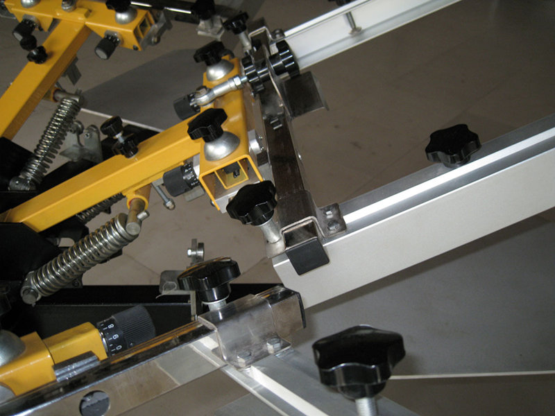Carousel screen printing machine