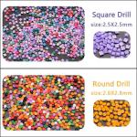 30x40cm Round 5D Diamond Art Painting Kits DIY Diamond Painting Set For Kids