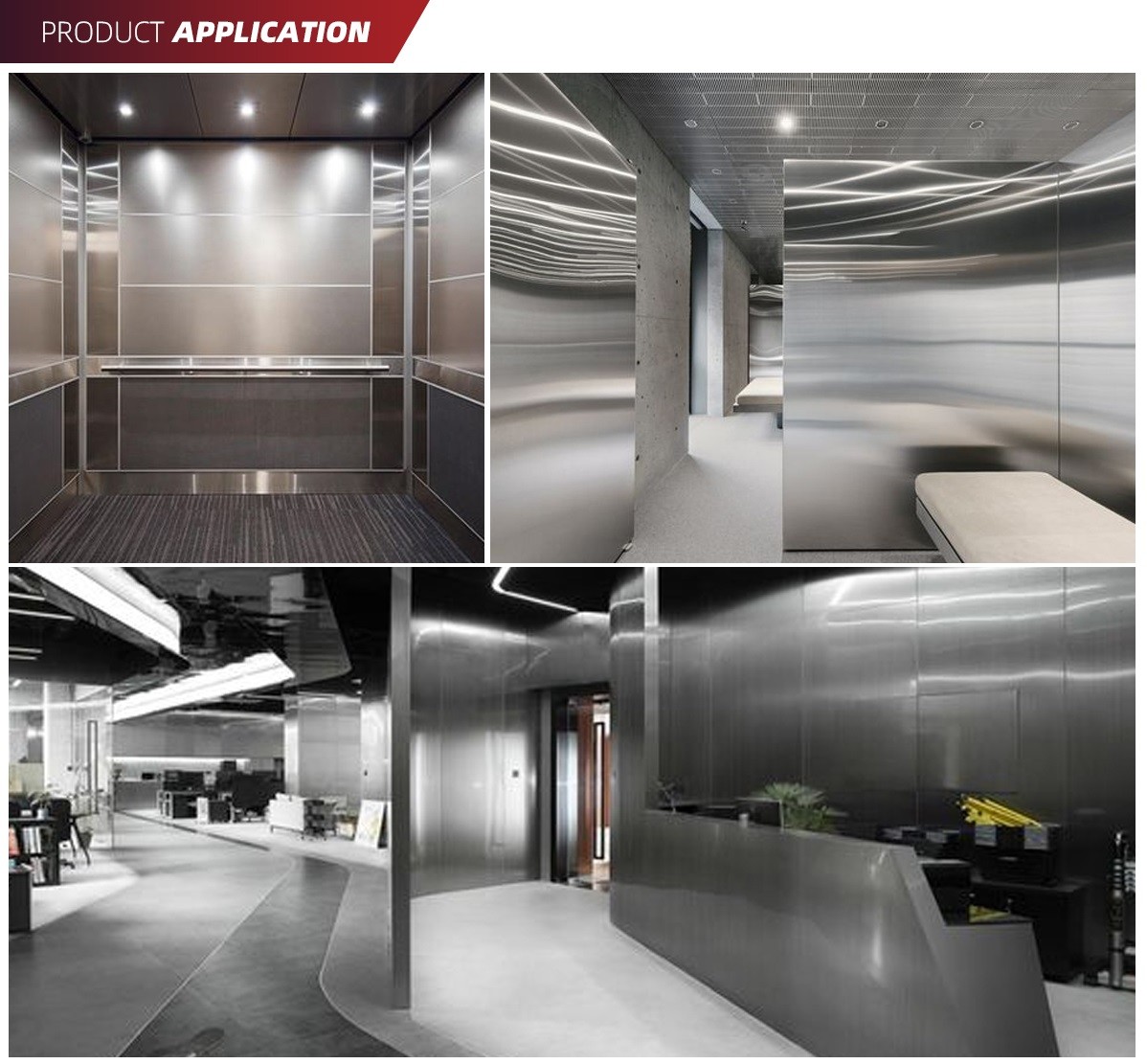 SUS 201 304 HL/Hairline Surface Finished Stainless Steel Sheet Price Per Ton in China