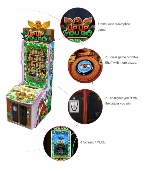 Club Bar Ticket Arcade Redemption Lottery Game Machine
