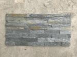 600x450mm Green Water Wave Quartzite Stone Veneer