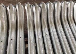 China 2.1m Galvanized High Security W Section Palisade Fencing wholesale