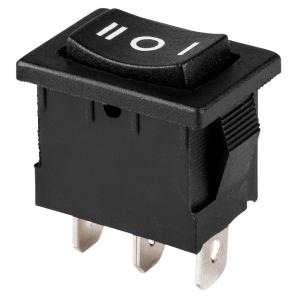 China SPDT Miniature Rocker Switch / Center Off Switch With 3 Position 6A 250V on sale