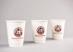 China Individual Double Wall Takeaway Coffee Cups Eco Friendly Disposable Coffee Cups wholesale
