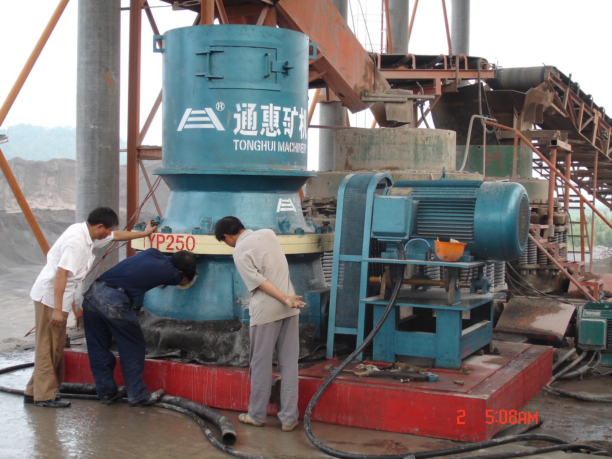 Rock Stone Spring Cone Crushers Used In Mining Industry