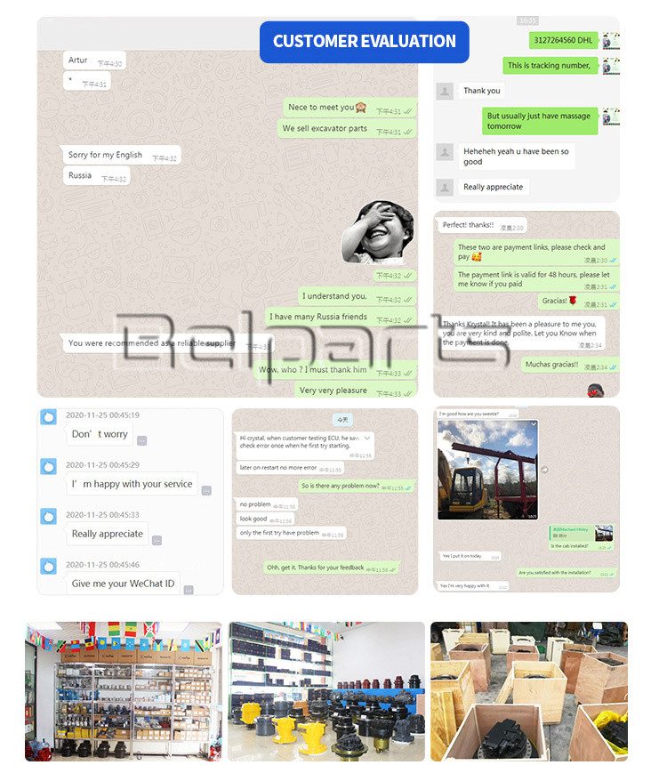 R290L-7 Excavator Swing Gearbox Slewing Gear Box R290 31N8 10180