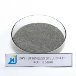 0.1-1.0mm Abrasive Grain Stainless Steel Shot Chronital / Stainless Steel Cut