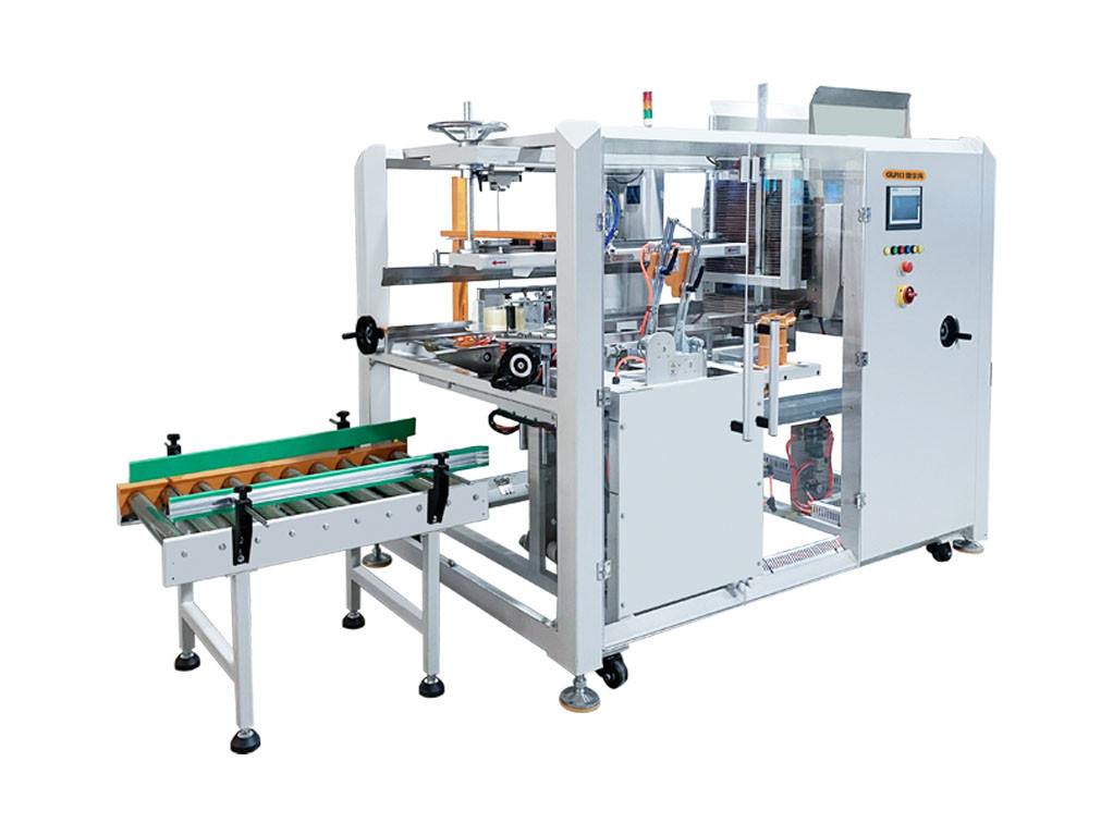 High Speed Box Automatic Carton Erector Machine PLC Control