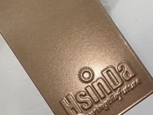 China Durable Metallic Brown Powder Coating For Building Piant wholesale