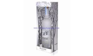 China wine box with pvc window wholesale