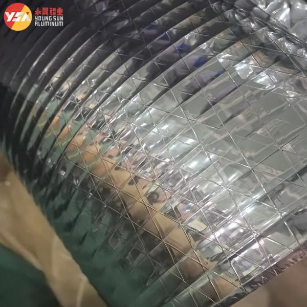 Rhombus Reinforced Aluminum Foil for Thermal Insulation Metallized Coating