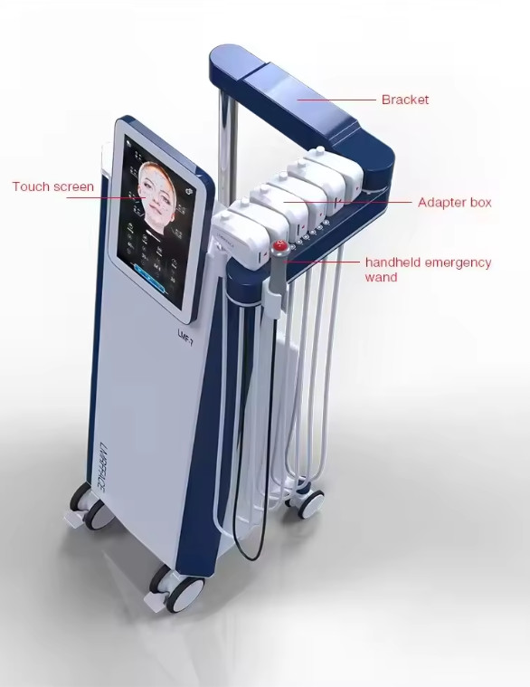 EMS RF 5MHz Eye Massager Body Shaping V Face EMS Skin Tightening Machine