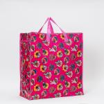 Nigeria printed pp woven shopping package large shopper bag