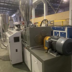China Hot Cutting 250kg/H PVC Pelletizing Line Automatic Control wholesale