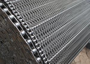 China Bakery Oven Heat Resistant Spiral Wire Conveyor Mesh Belt wholesale