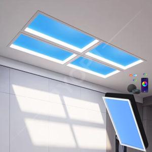 China 200w LED Ceiling Panel Light Blue Cloud Artificial Sunshine Skylight wholesale