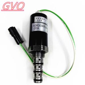 China KDRDE5KR-20 40C07-203A Solenoid Valve For Kobelco SK60-3 SK200-2 wholesale