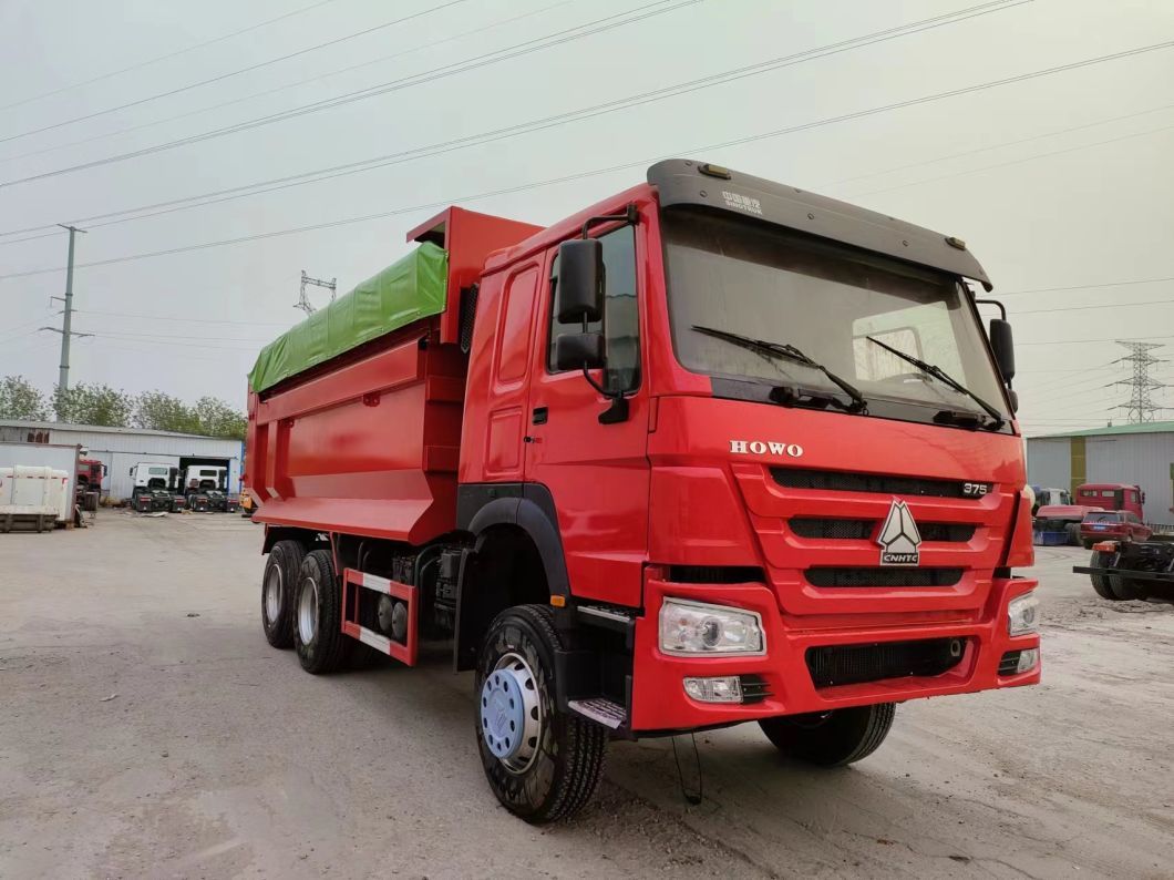 HOWO 6*4 The Lowest Price U-Type Tipper Truck Construction Dump Trucks for Sale