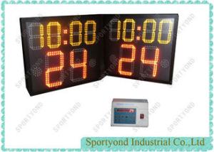China Electronic LED College Basketball Shot Clock With Game Period Time 54 X 47cm wholesale