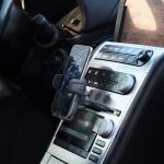 Adjustable Car Universal CD Player Phone Holder 360 Degree Rotation