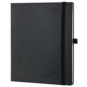 China 2024 Large Academic Weekly Year Planner 100GSM Ivory Paper Black Color wholesale